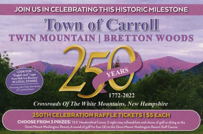 Town of Carroll 250th Anniversary